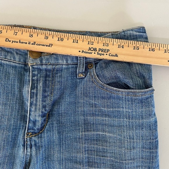 Seven 7 Flare Jeans Distressed Stretch Denim Cotton Blend Women's Size 8 - Picture 14 of 14